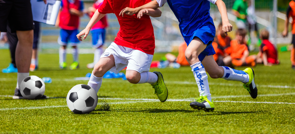 Football,Soccer,Match,For,Children.,Kids,Playing,Soccer,Game,Tournament.